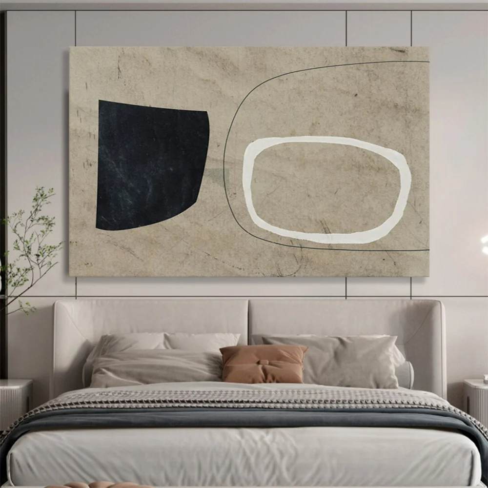 Artistic Extensive Acrylic Spaces Abstract Canvas Wall Art L87DW wall art